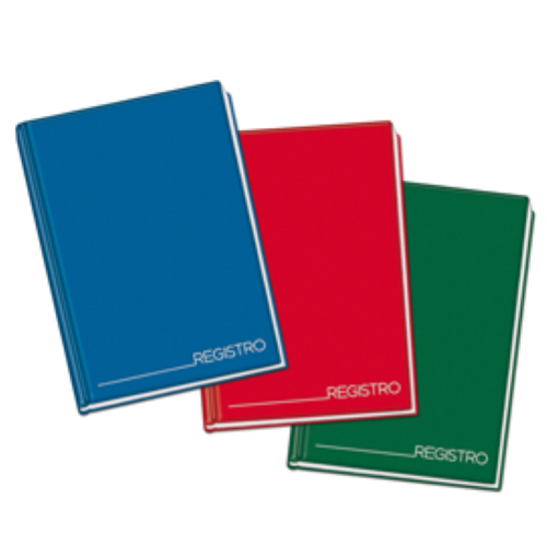 BLASETTI REGISTRO A4 70 GR CARTONATO RIGHE 1R 96 FOGLI COL.ASSORTITI